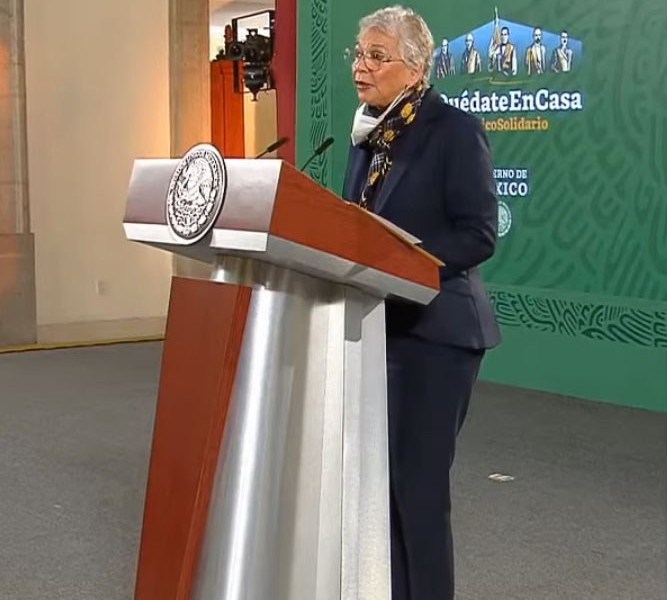 López Obrador se encuentra bien y en plena recuperación, «el señor Presidente regresará cuando los especialistas lo indiquen»: Sánchez Cordero