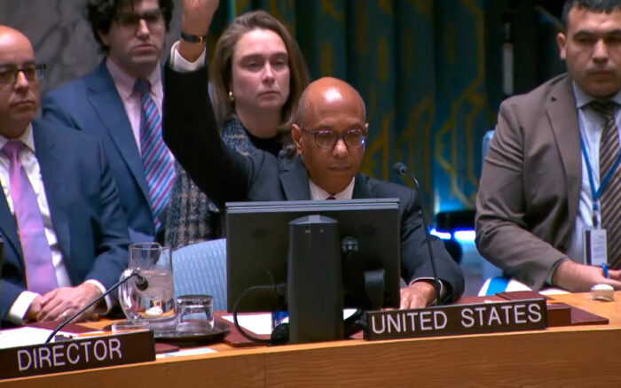 Una vez más, EU veta resolución de la ONU que pide alto el fuego en Gaza